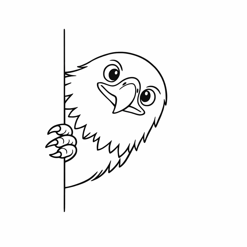 Bald Eagle Outline Clip Art — free clip art