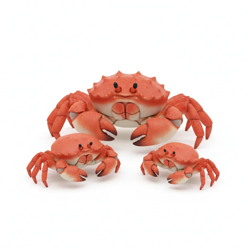 Crab 3d Clip Art — free clip art