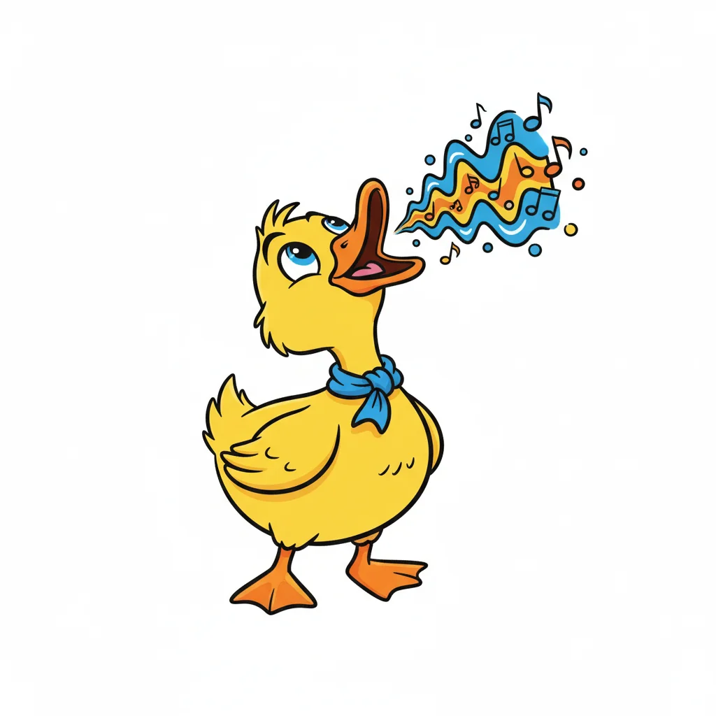 Duck Cartoon Clip Art — free clip art