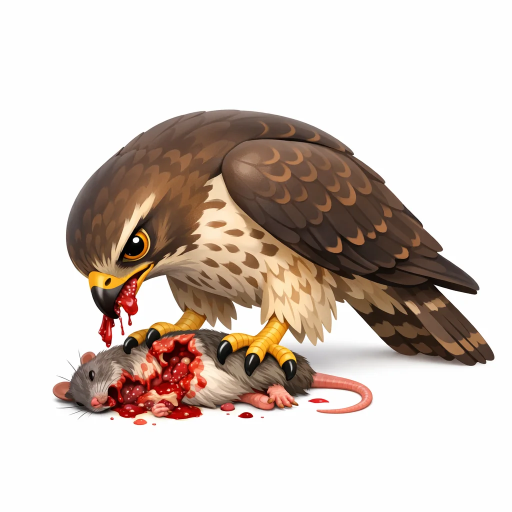 Hawk 3d Clip Art — free clip art