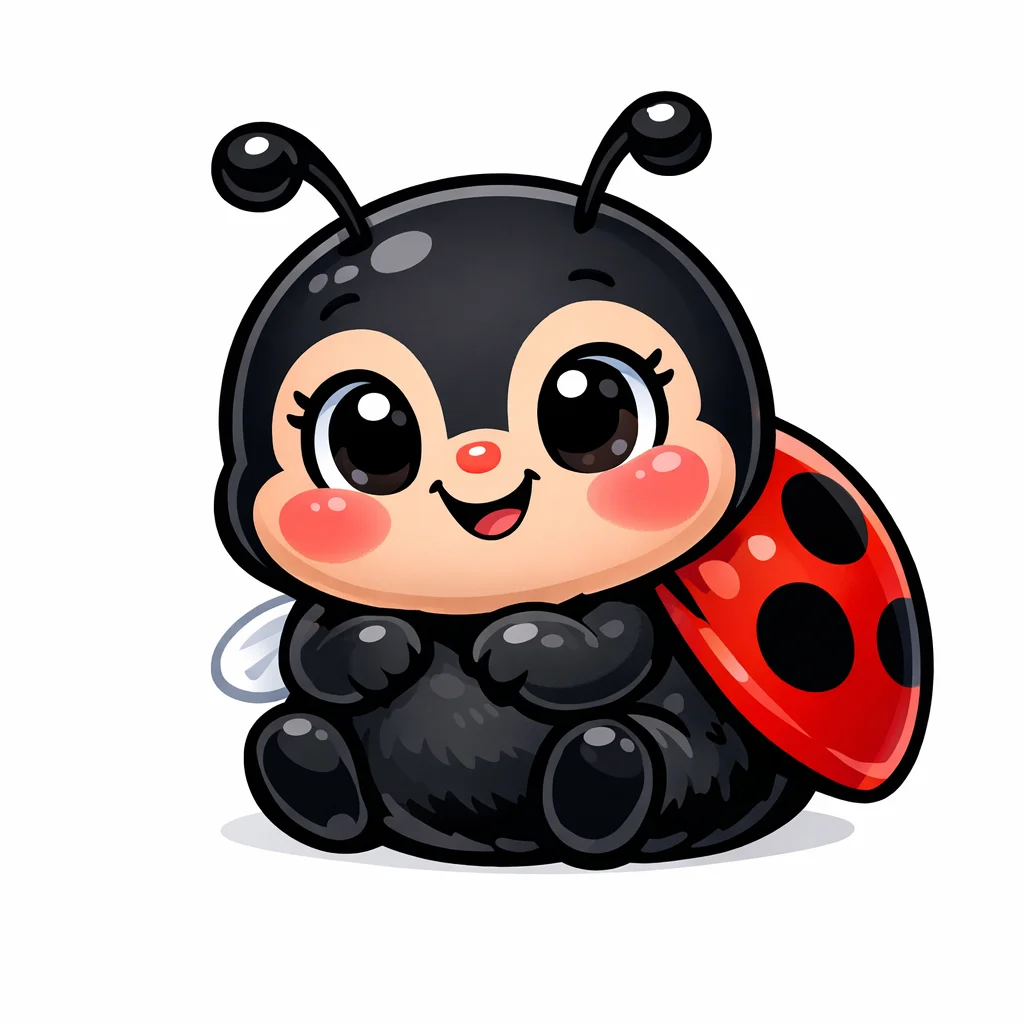Ladybug Cartoon Clip Art — free clip art
