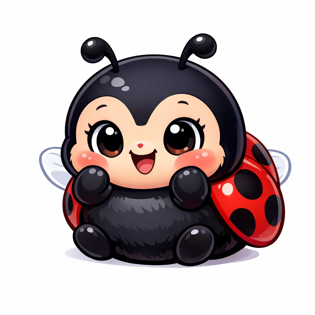 Ladybug Cartoon Clip Art — free clip art