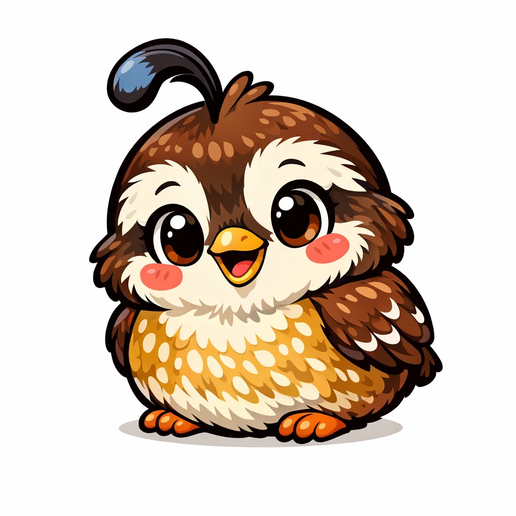 Quail Cartoon Clip Art — free clip art