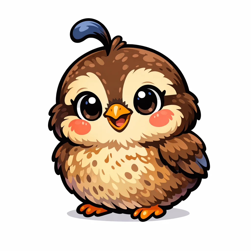 Quail Cartoon Clip Art — free clip art
