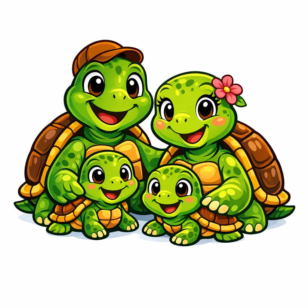Turtle Cartoon Clip Art — free clip art