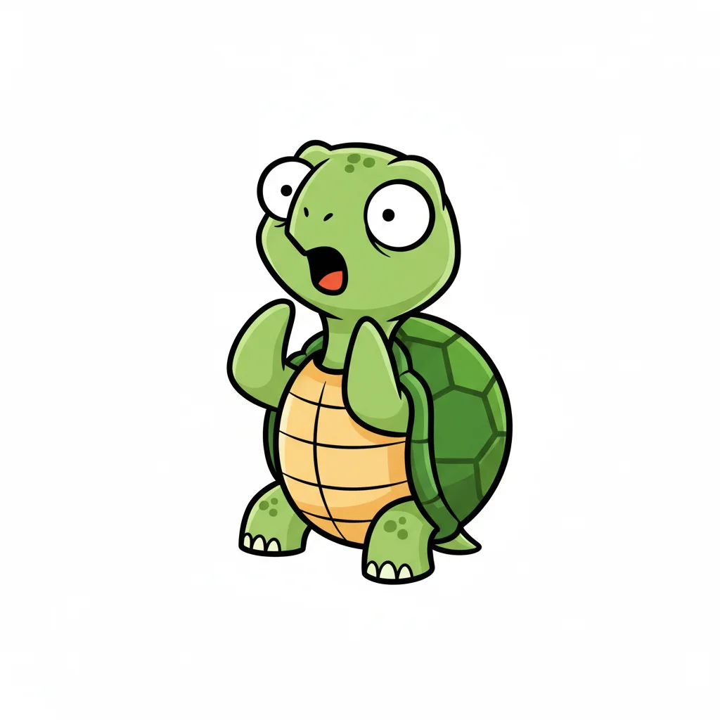 Turtle Flat Clip Art — free clip art