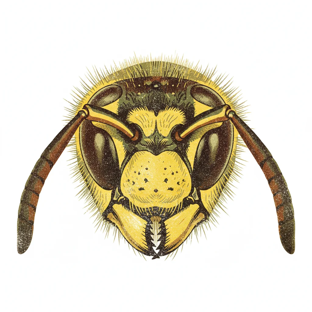 Yellowjacket Vintage Clip Art — free clip art