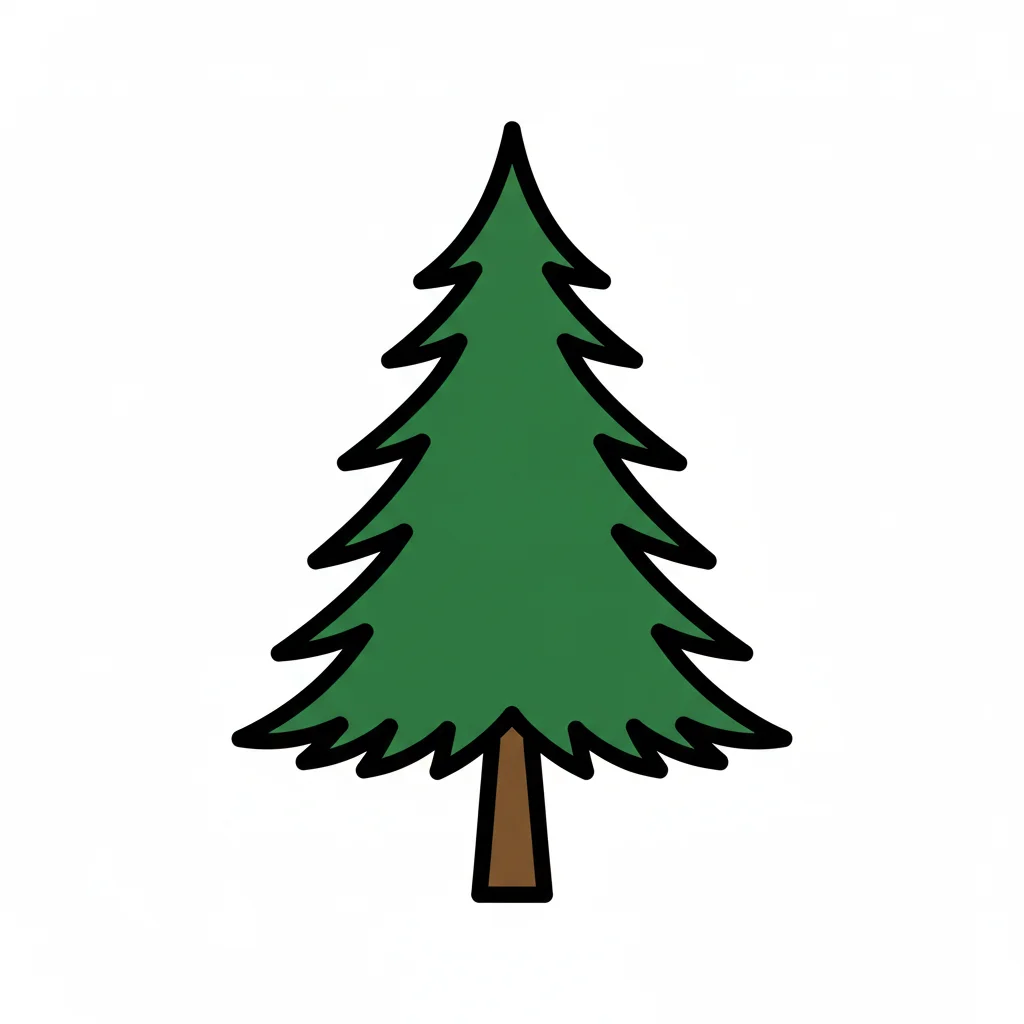 Pine Tree — free clip art