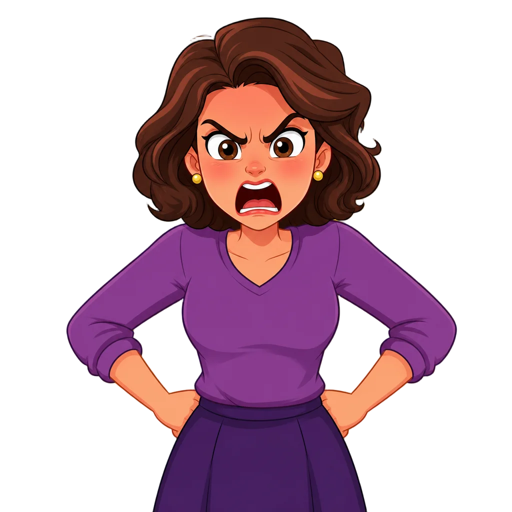 Boy Broke Vase Mom Mad — free clip art