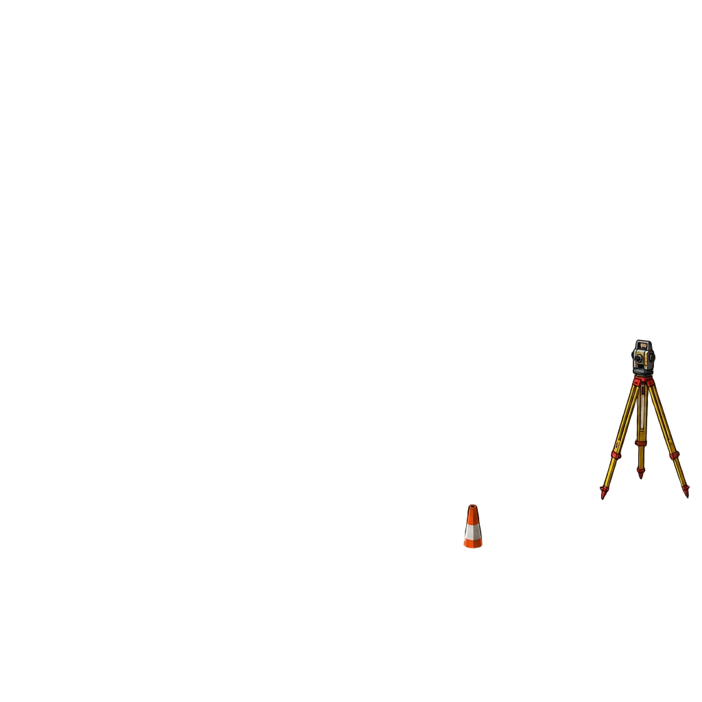 Untouched Cliffside Construction Site — free clip art