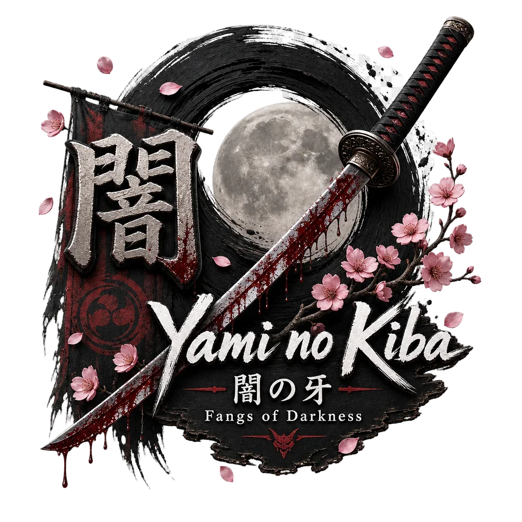 Yami no Kiba - Dark Fantasy Japanese Emblem — free clip art