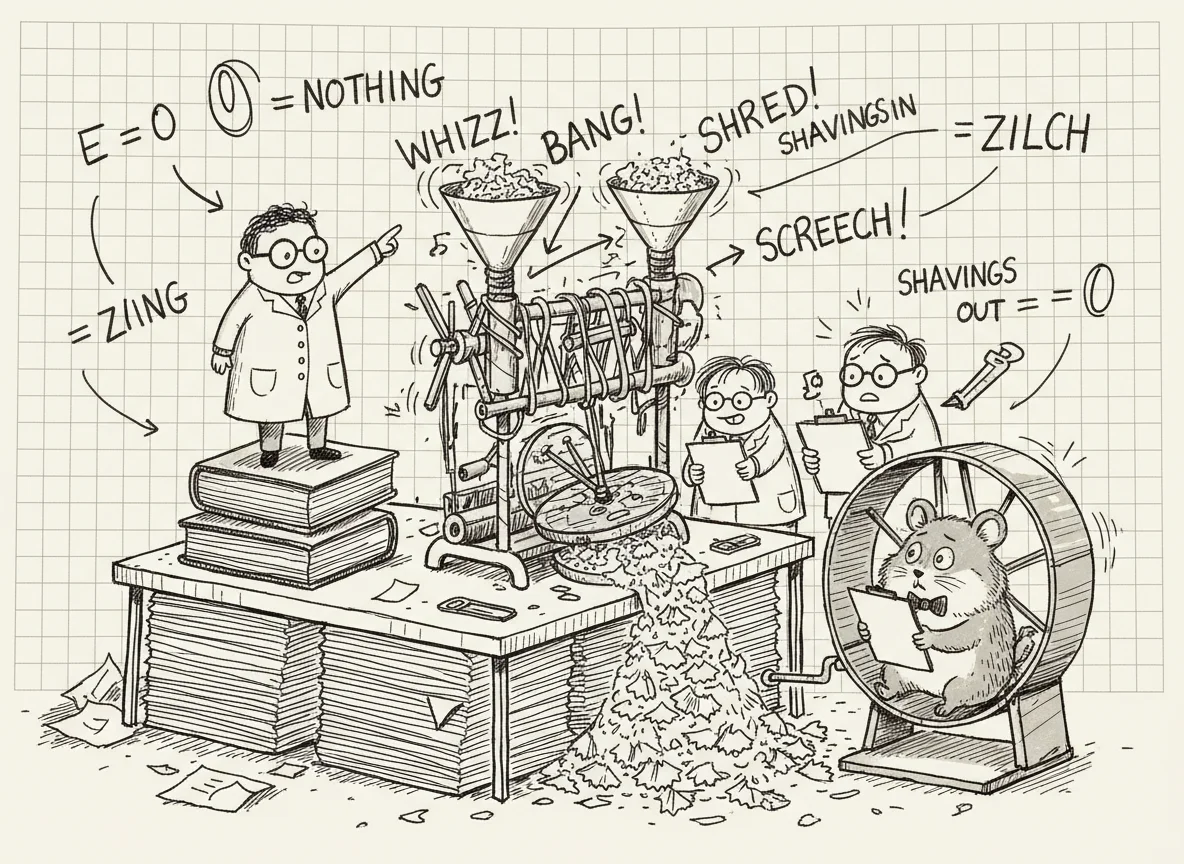 Doodle Scientist's Useless Invention — free illustration