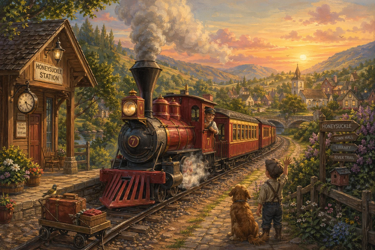 Choo Choo Train — free illustration