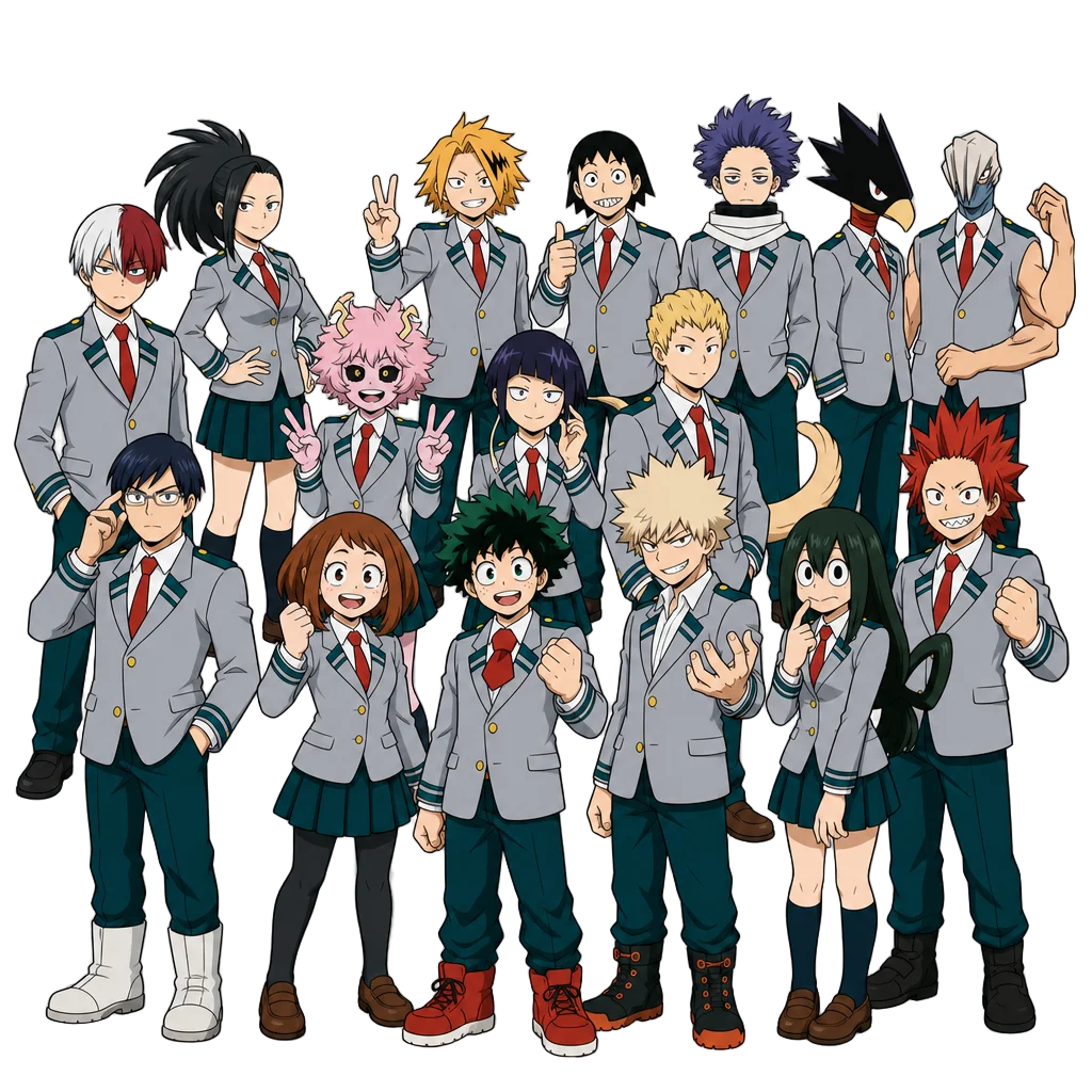 All Class 1A Students — free clip art