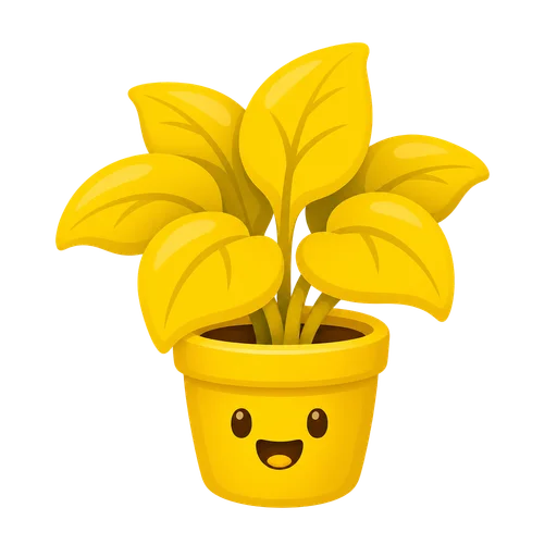 Plant drawn in the Emoji style