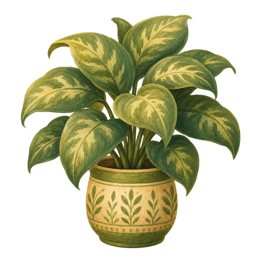 Plant drawn in the Storybook style