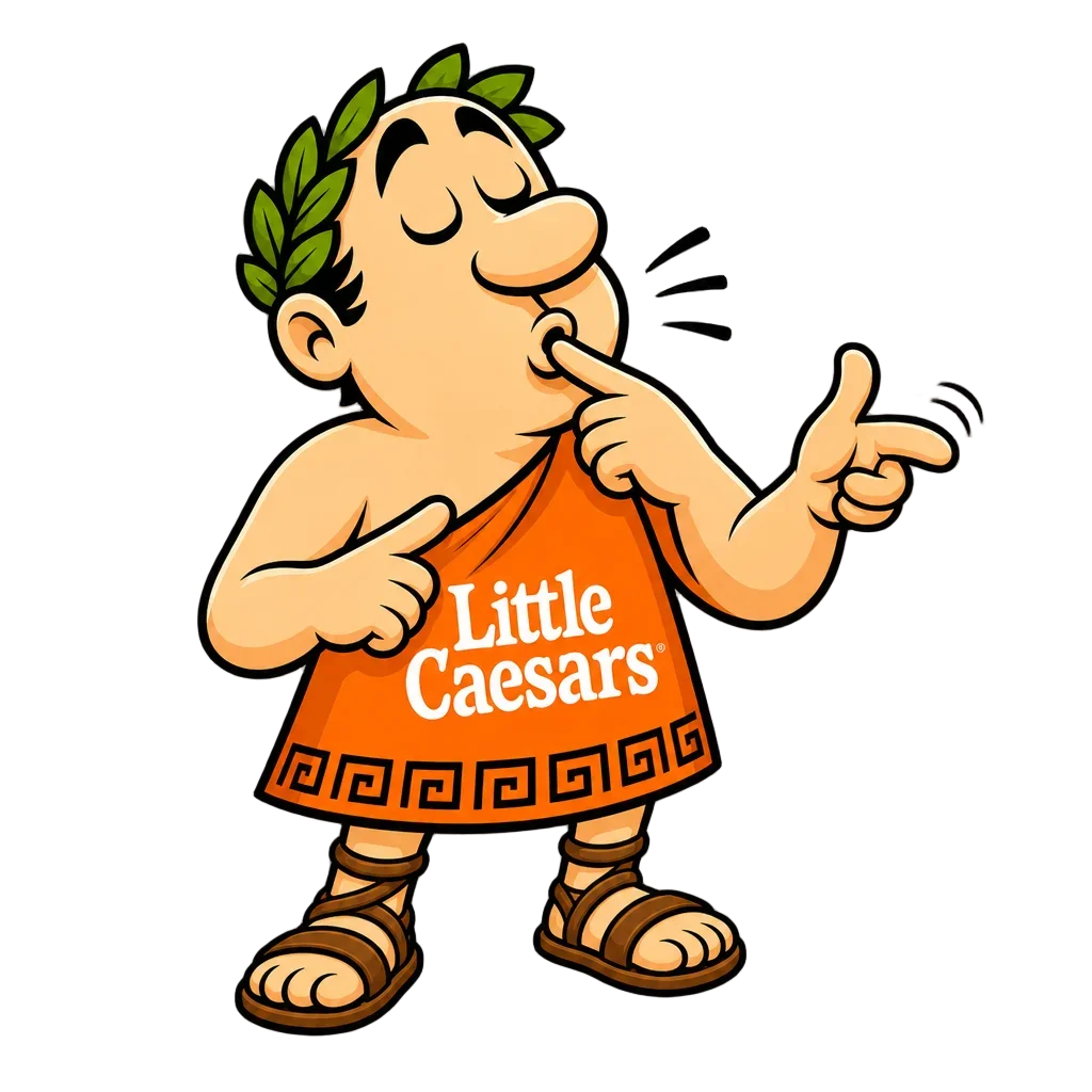 Cartoon Character Beatboxing with Finger Gesture — free clip art