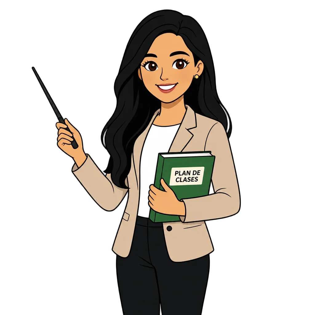 Female Character with Long Black Hair — free clip art
