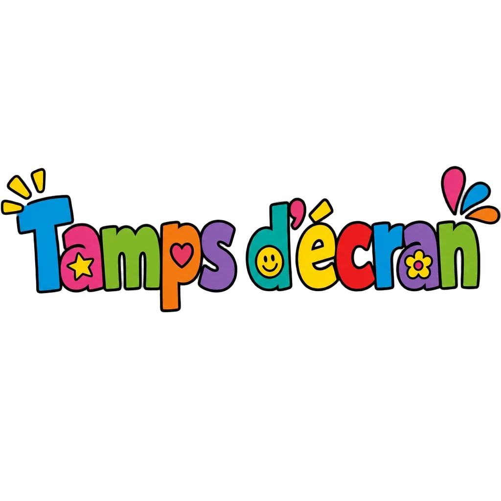 Tamps d'écran - Bright Colorful Text — free clip art
